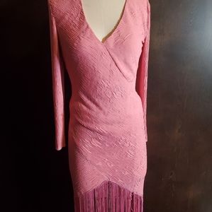 Pink 1920s inspired dress
